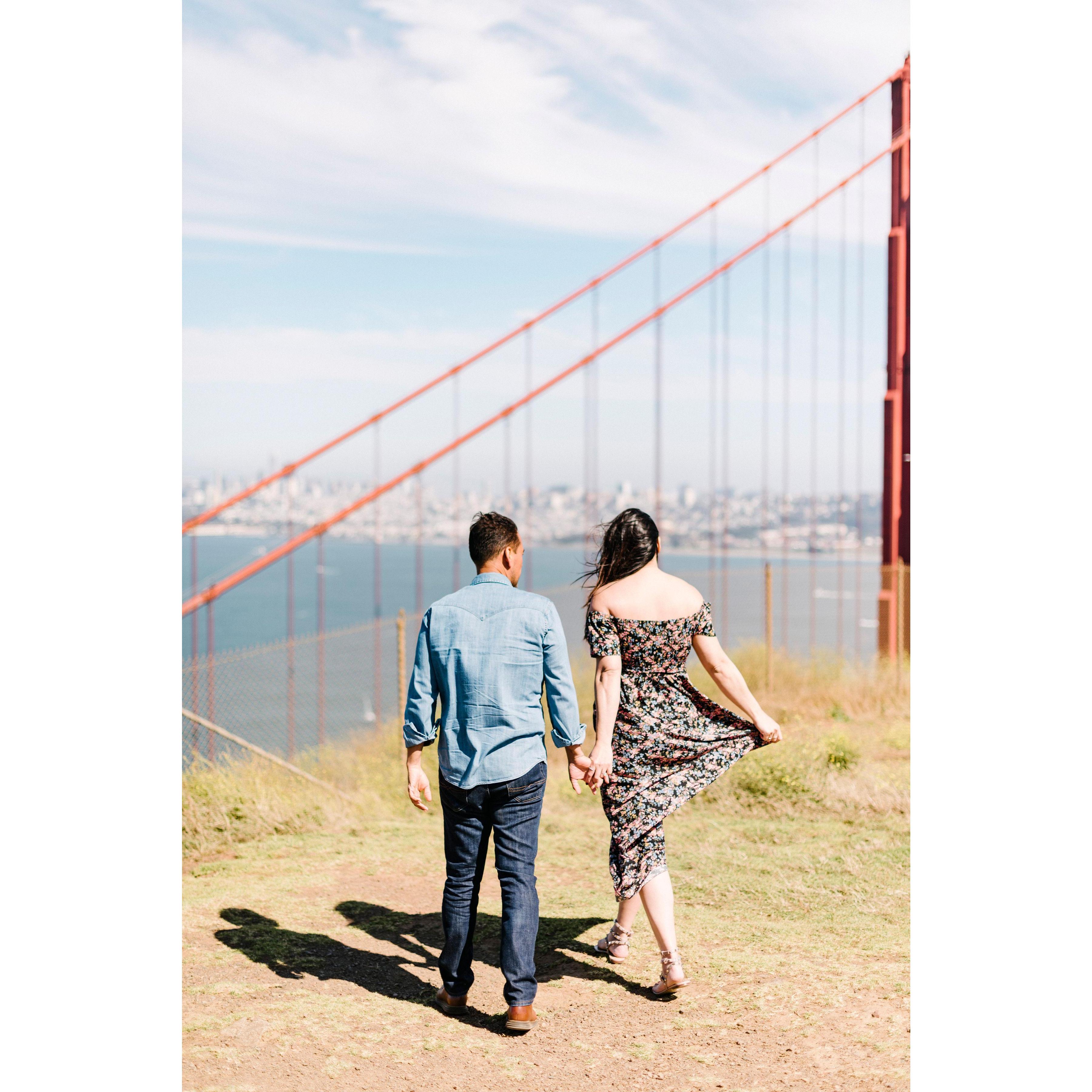 San Francisco is where we started our lives together.