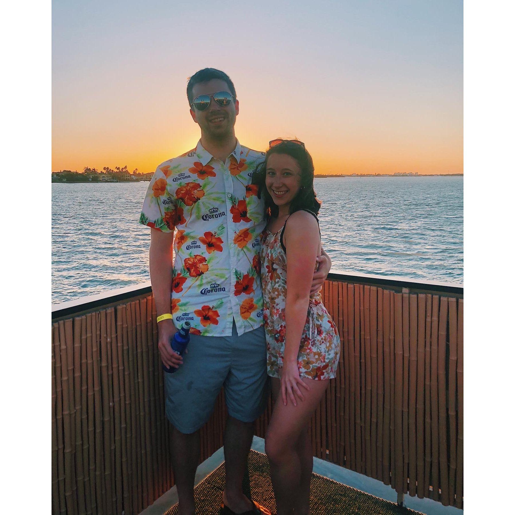 Florida Sunsets on our first big vacation to the Florida Keys