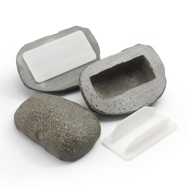 BIRD Rock Hide a Key in a Fake Rock. Great for Geocaching or as Outside Key Holder