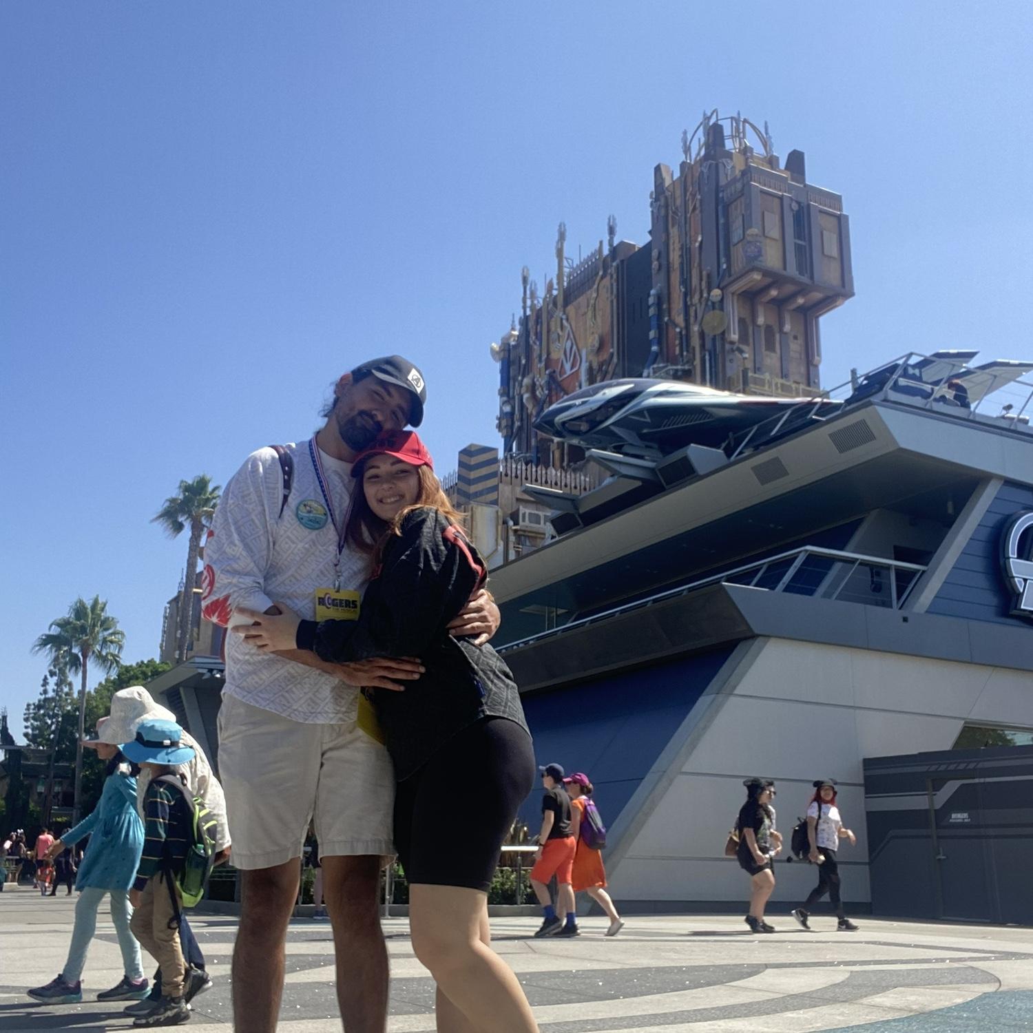 disneyland trip for our first anniversary