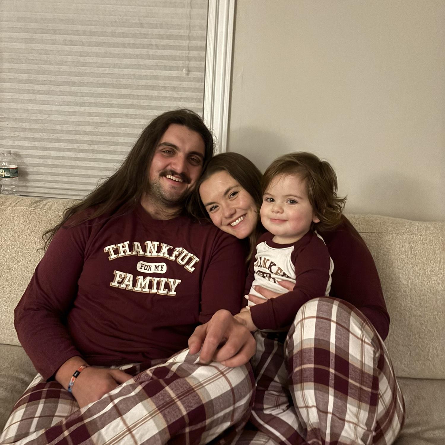 Hosting our second Thanksgiving with our baby turkey!
