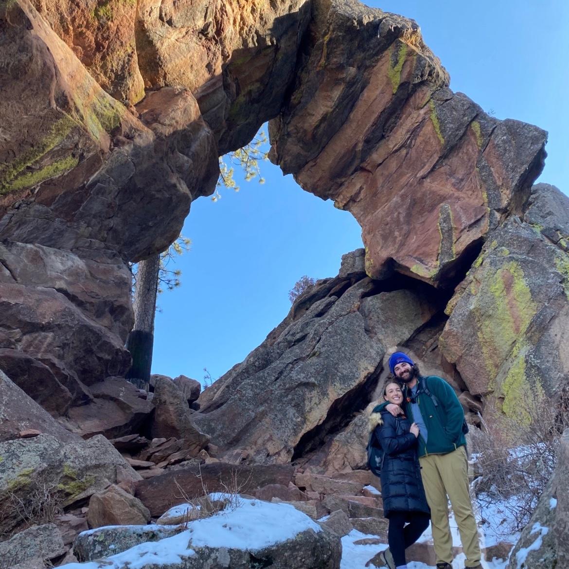 One of our favorite near-home hikes - Royal Arch near Boulder, CO