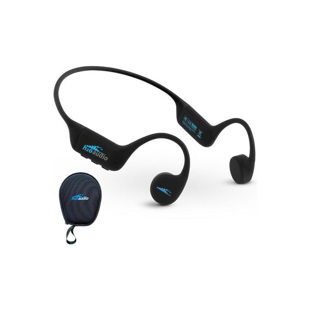 H2O Audio TRI 2 Multisport Waterproof Bone Conduction Open Ear Headphones, Bluetooth 5., MP3 Mode for Swimming, 8GB Memory, 8.5-Hour Battery