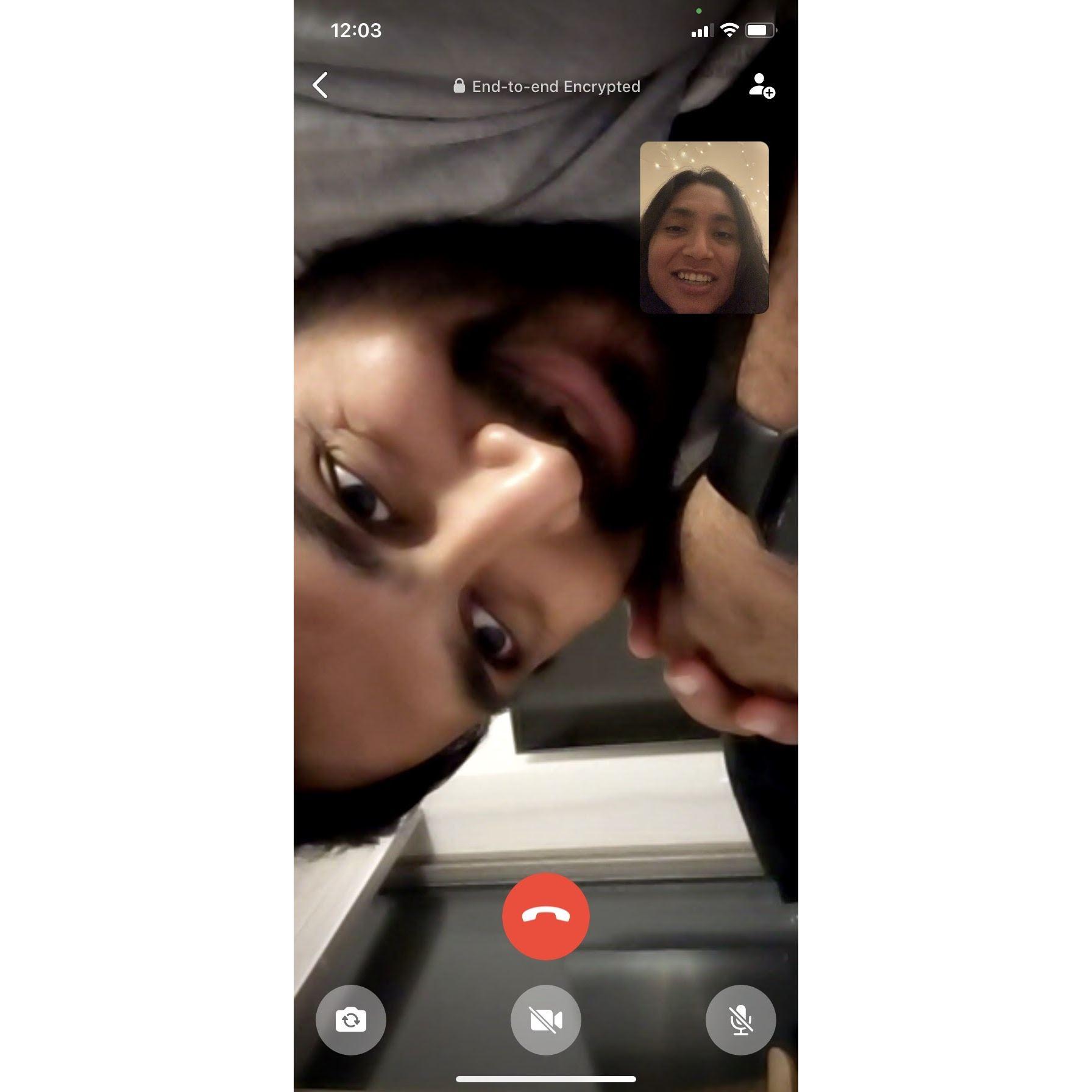 We usually get this question on how did you guys maintain your relationship long distance? Lots of video call, we used to read our Sherlock Holmes book together everyday and trips together