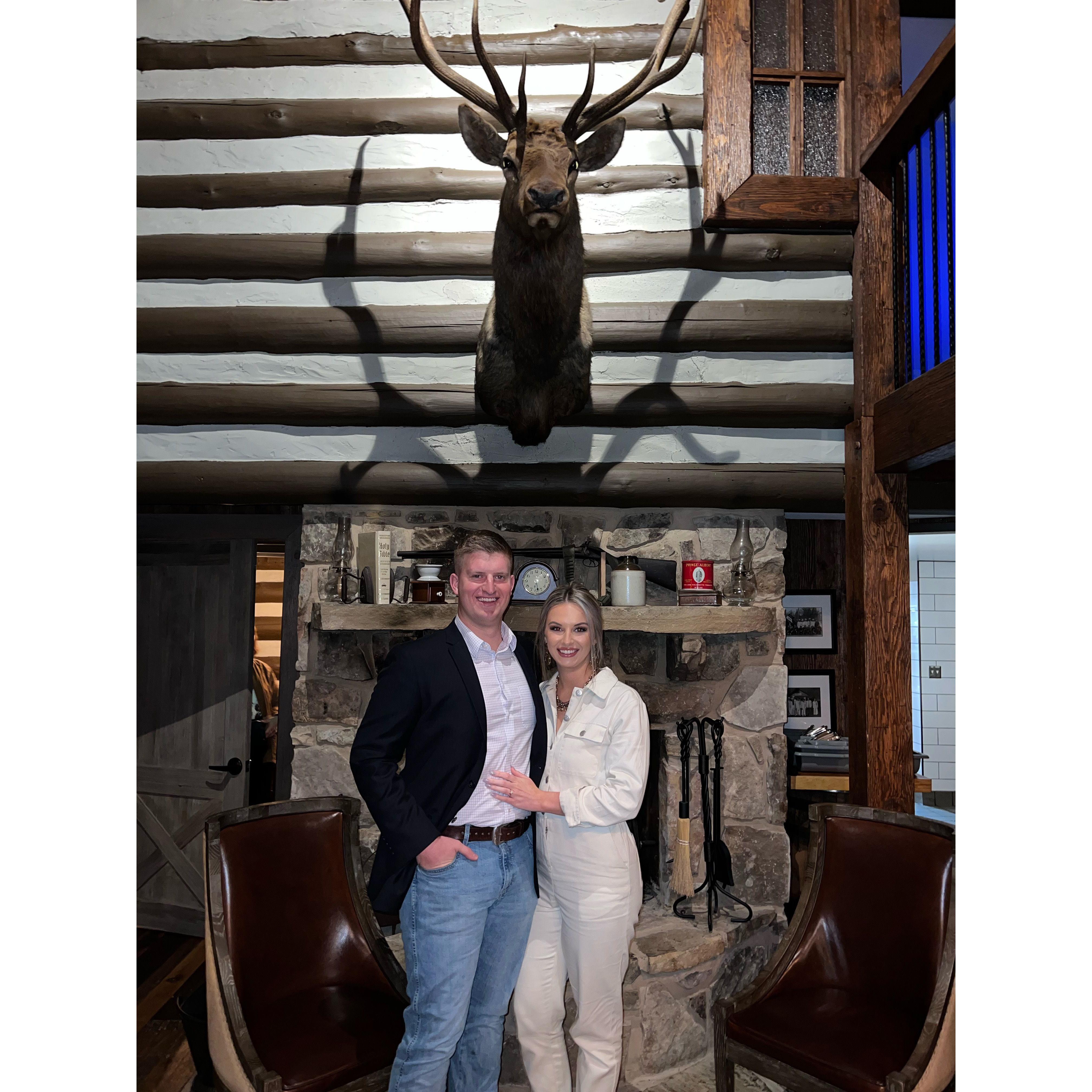 Our first vacation together was to Gatlinburg, TN. This was the first official photo that we took together.