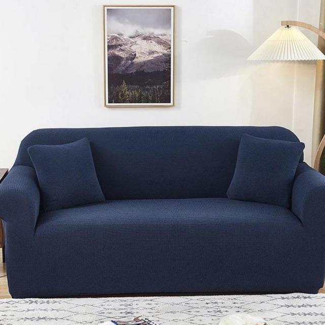 Waterproof Couch Skins (for Pets, Spills, Kids)- Navy Loveseat