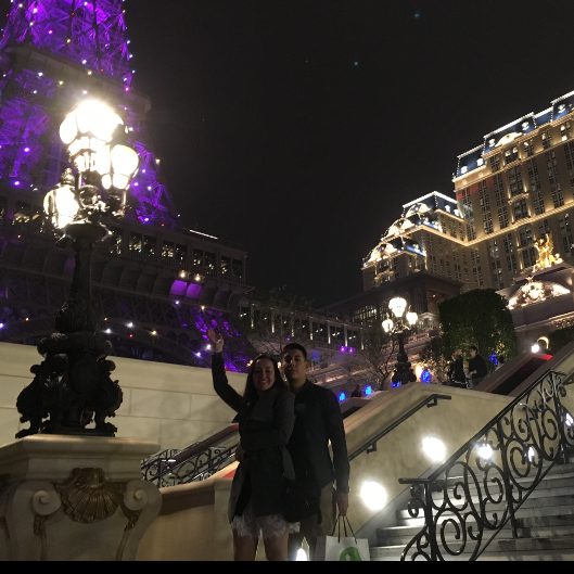 Our First Date walking around Macau :)
