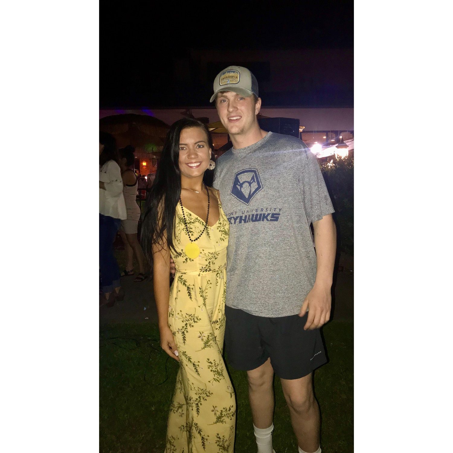 One of our first dates in 2018