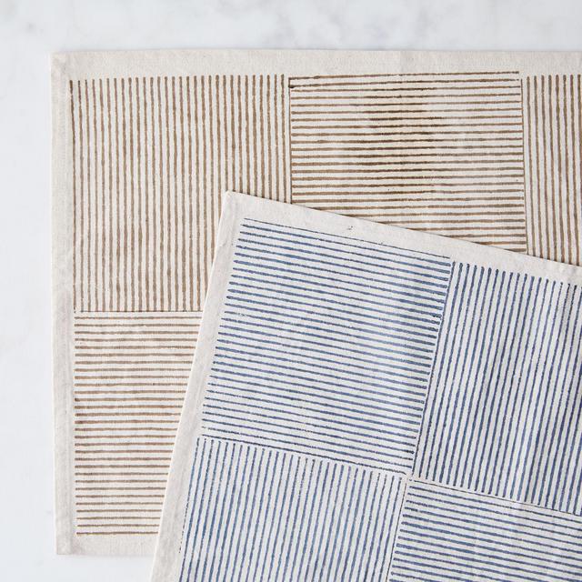 Hand Block Printed Cotton Placemat (Set of 4)