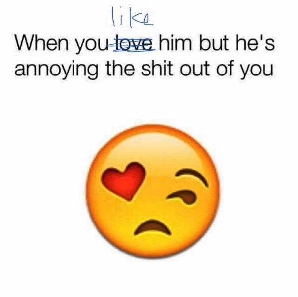 An example of the dumb cute love memes Mary sends Jesse sometimes [2/10]