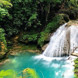 River Adventure Excursion in Falmouth Jamacia on Our Honeymoon