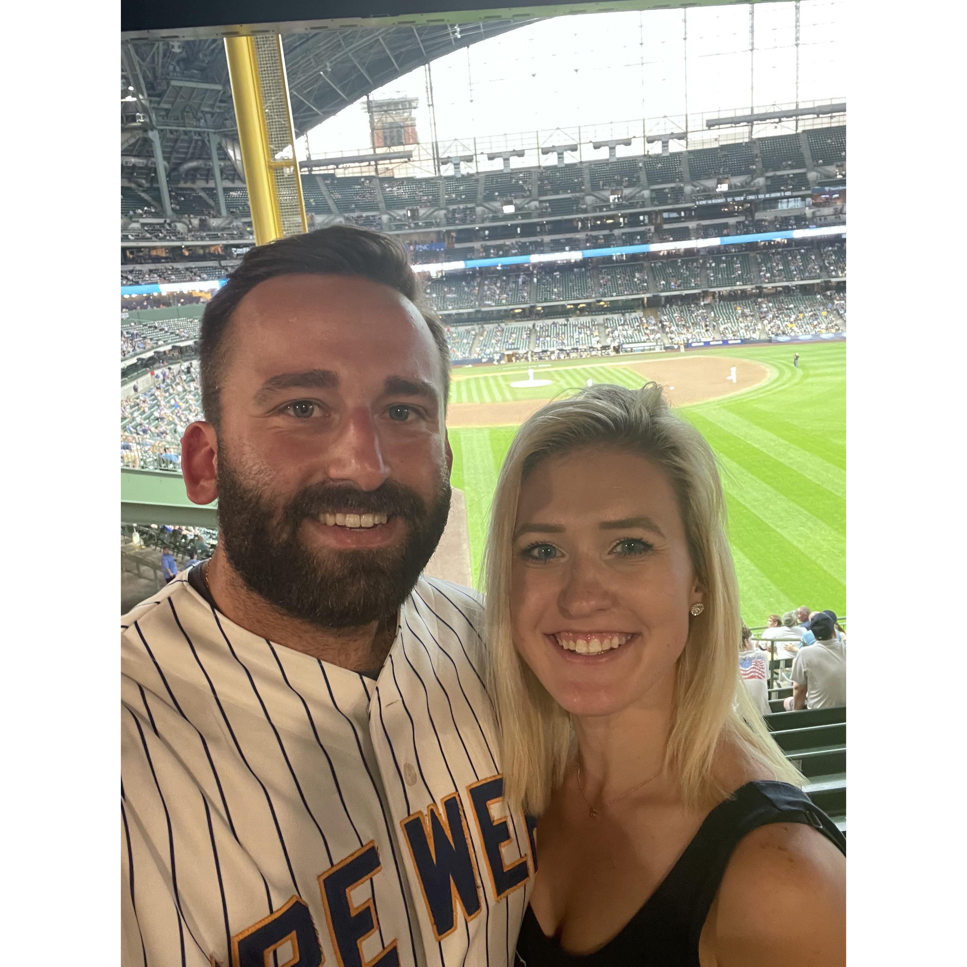 American Family Field for a ball game this spring