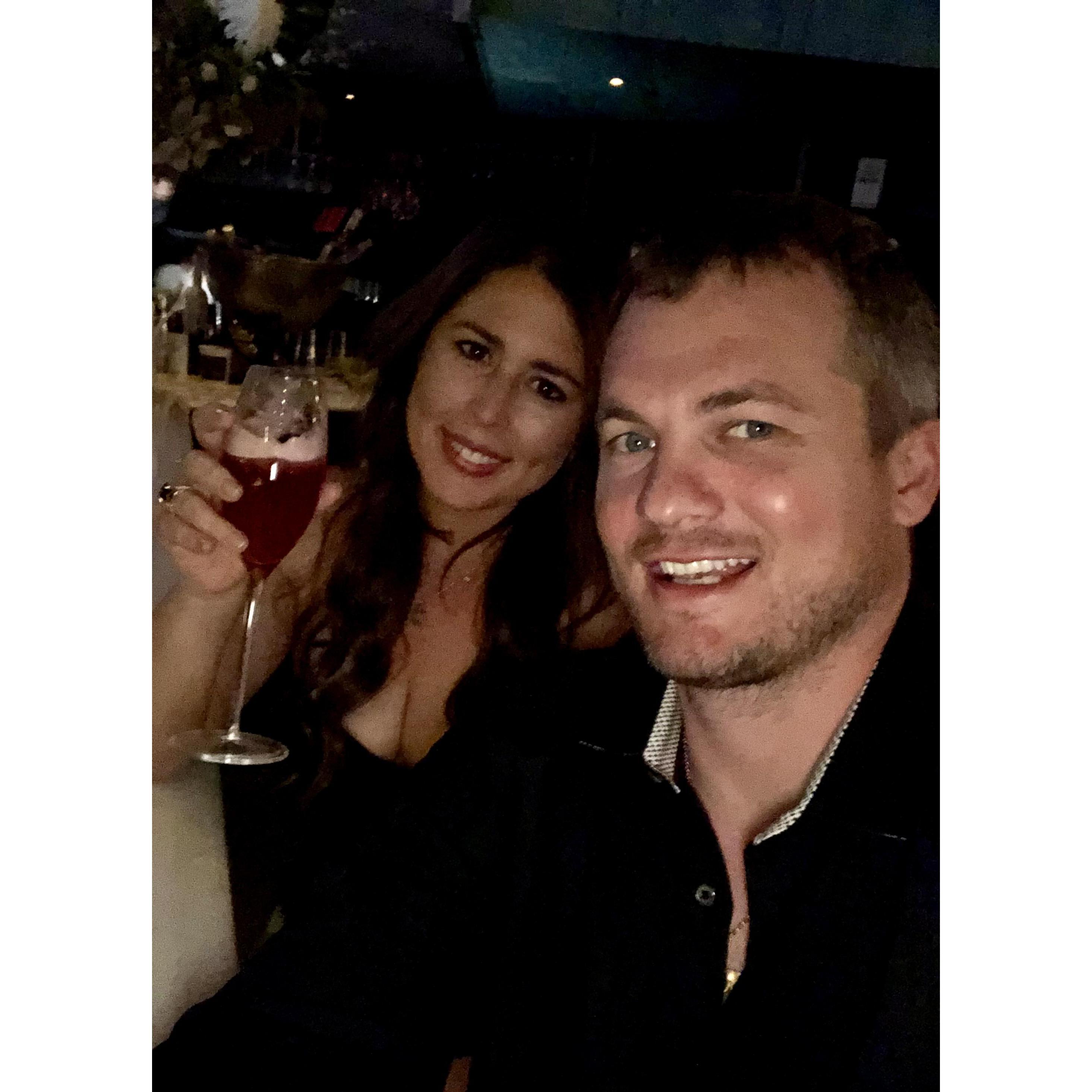 Celebrating our love.