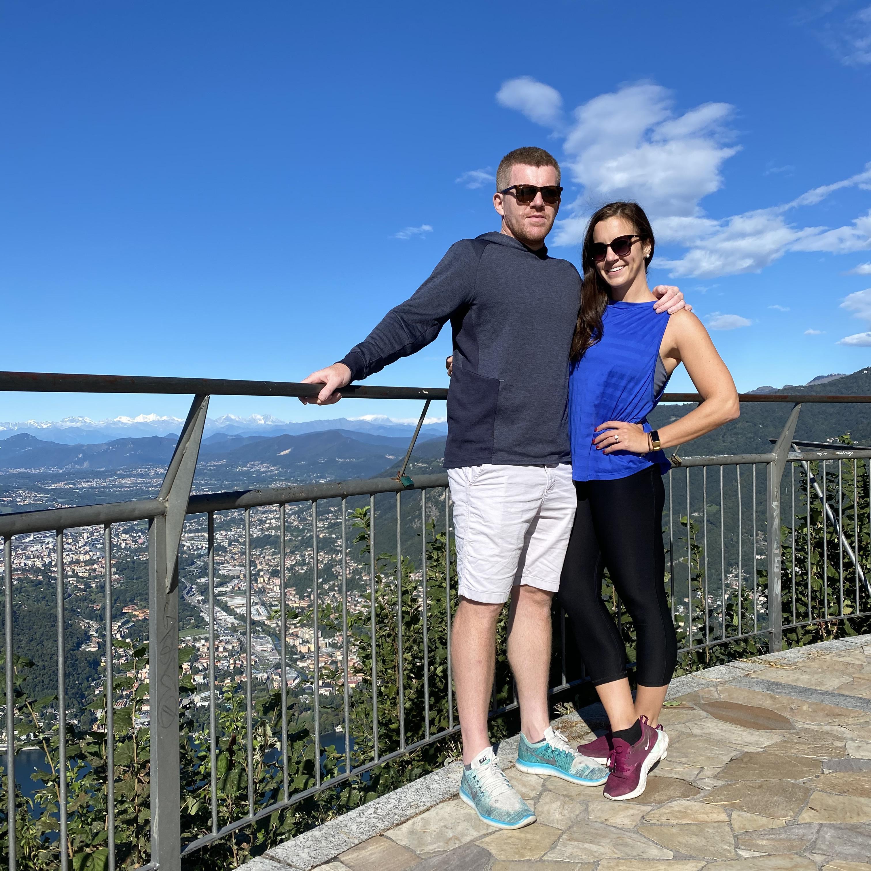 Hiking in Lake Como, Italy