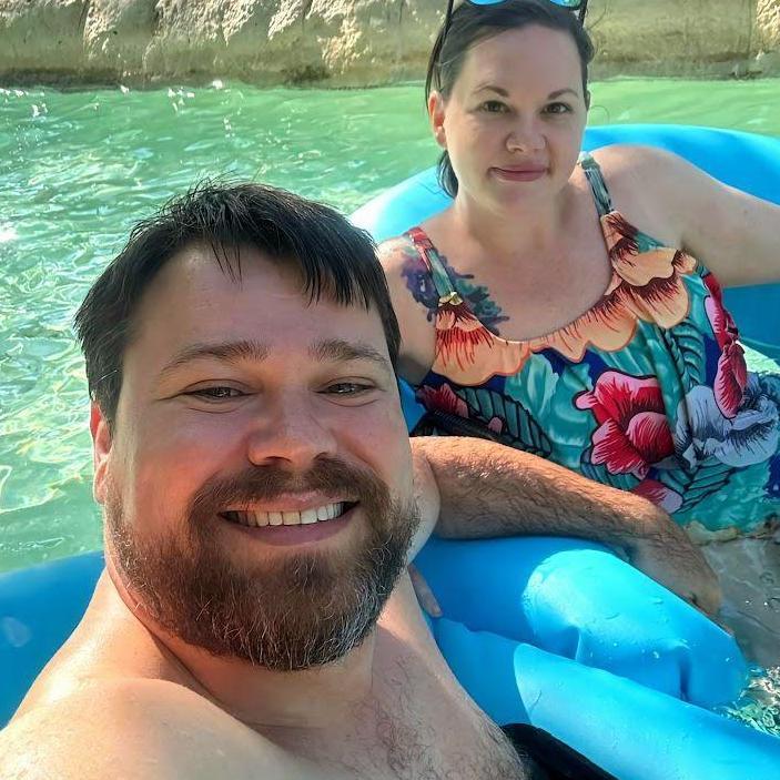 Floating around Typhoon Lagoon