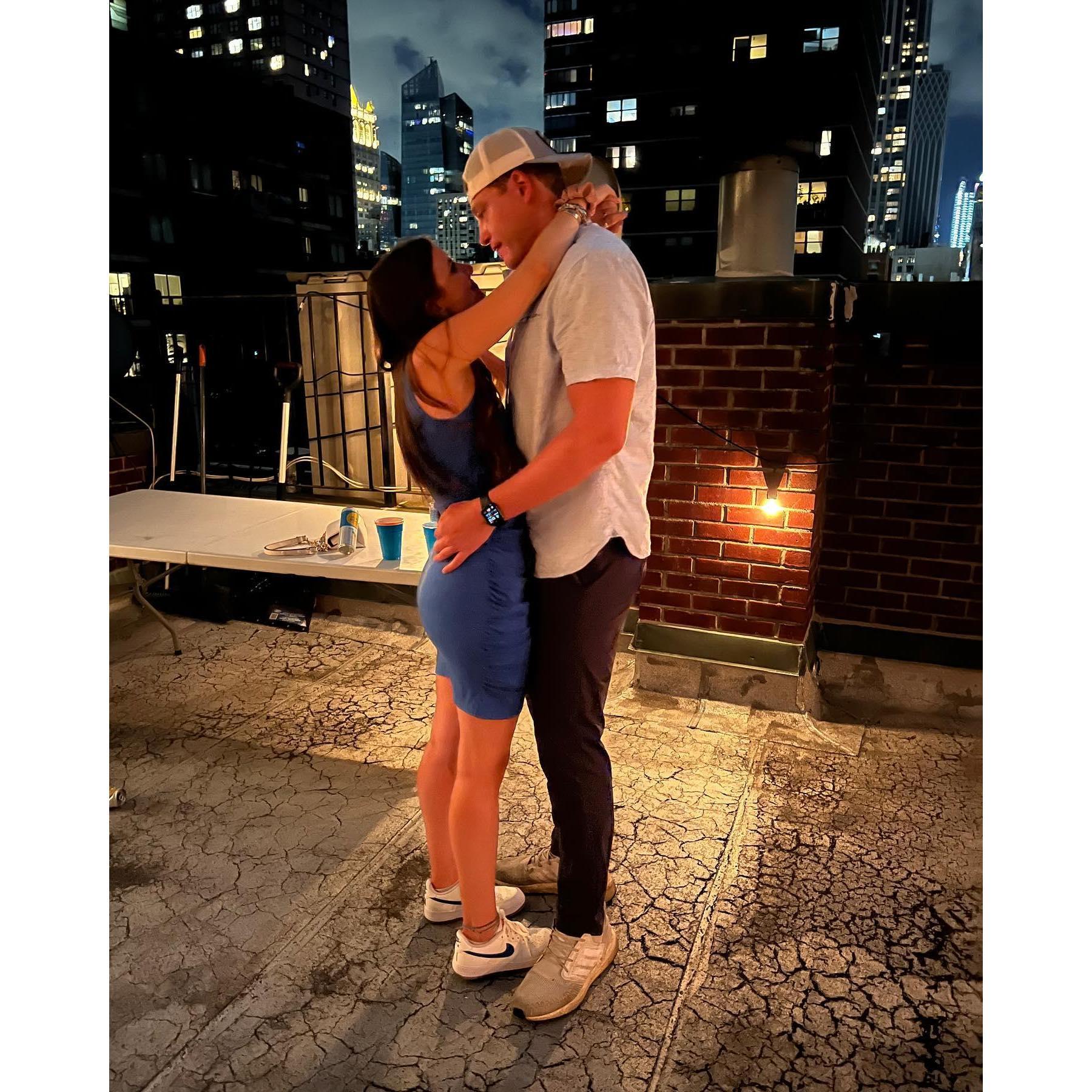The night we became girlfriend & boyfriend.