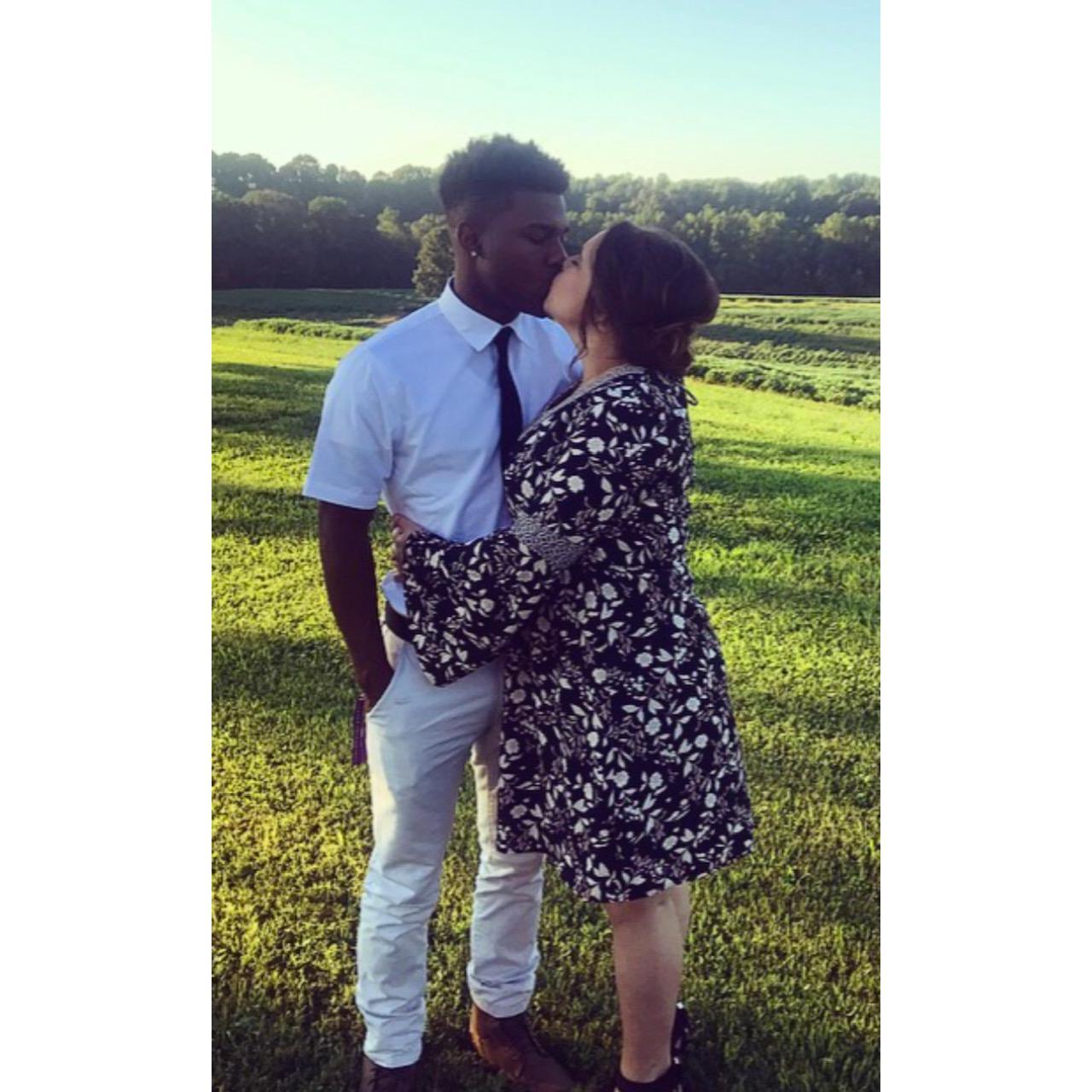 Our first wedding we attended together.