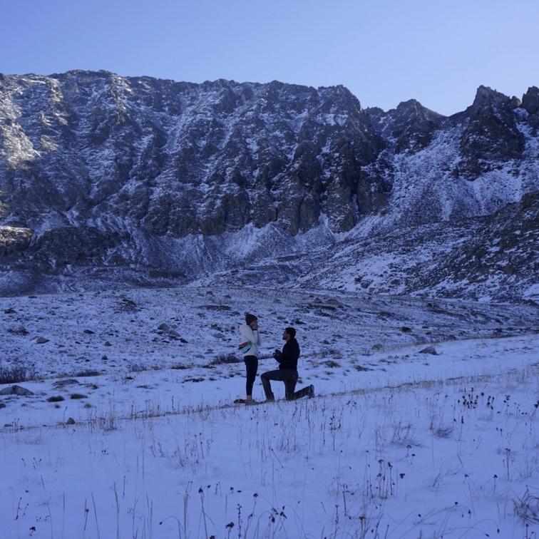11/2/24 Best day ever!! Noah proposed in Colorado on a hike