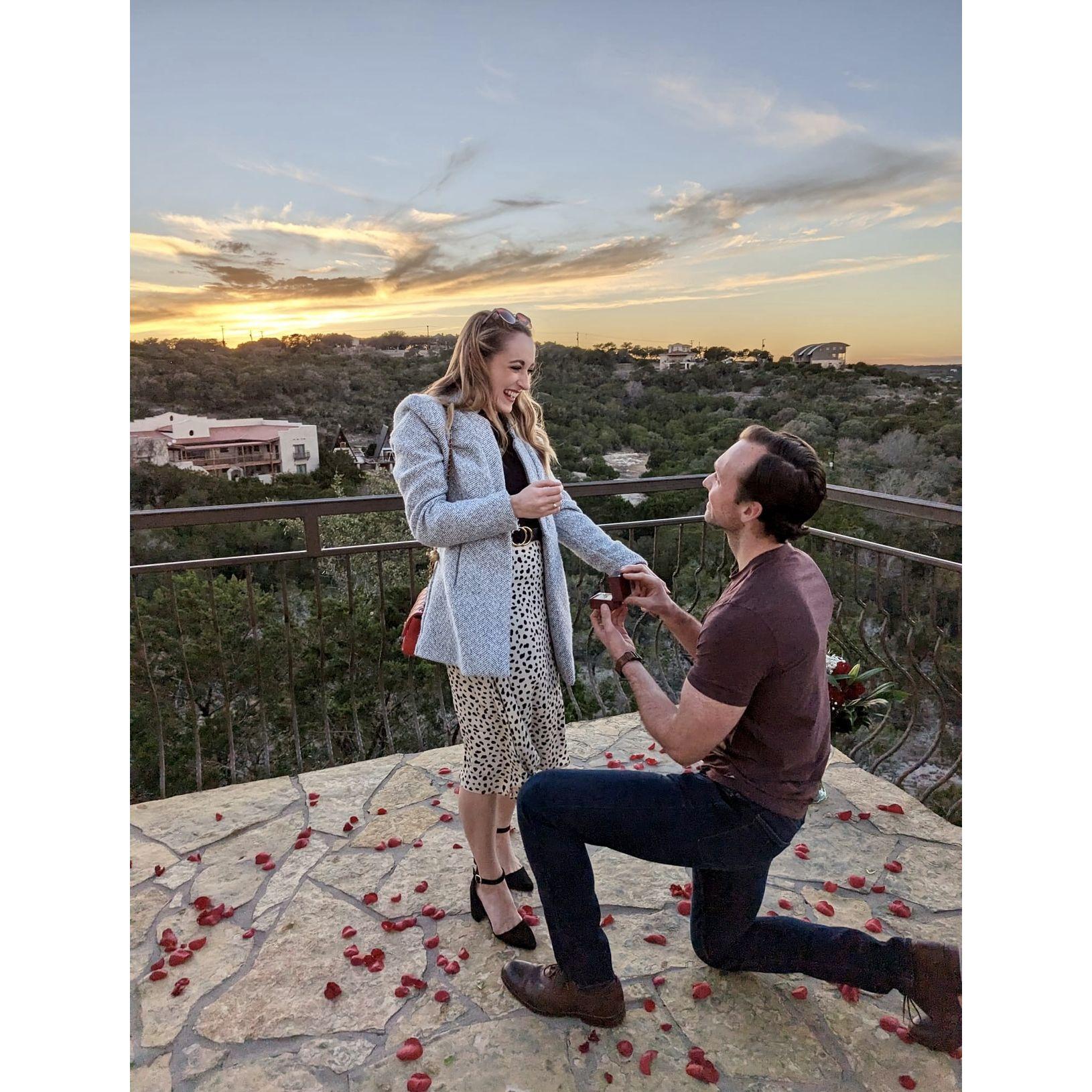 Texas - December 2022 - Mattie said yes!!