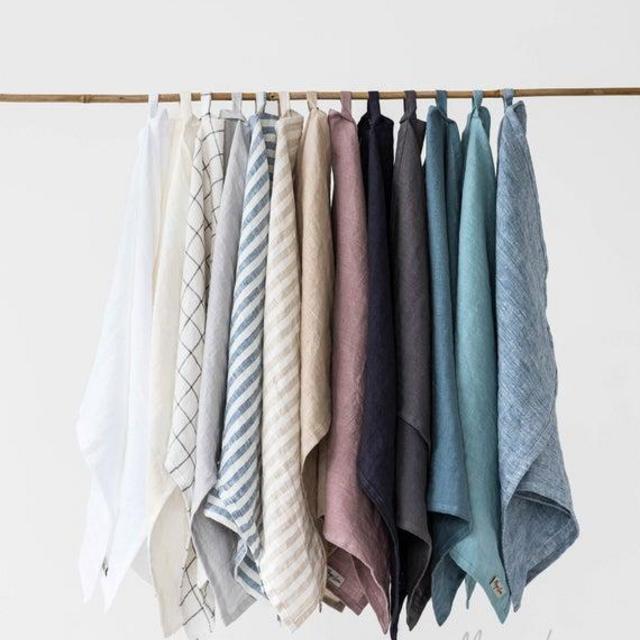 Linen tea towel