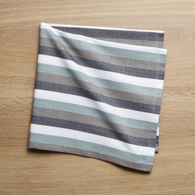 Bayside Stripe Dinner Napkin