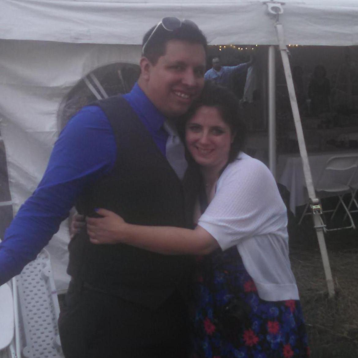 At Shane's wedding