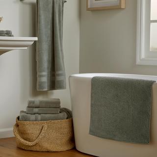 Classic Turkish Cotton Looped Bath Rug