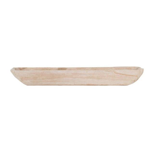 Mcgee & Co Wooden Trug Bowl