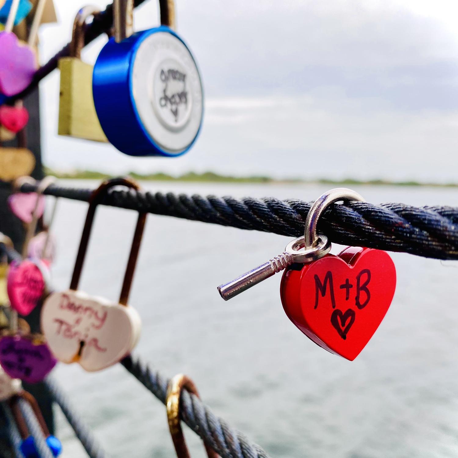 We locked our love❤️