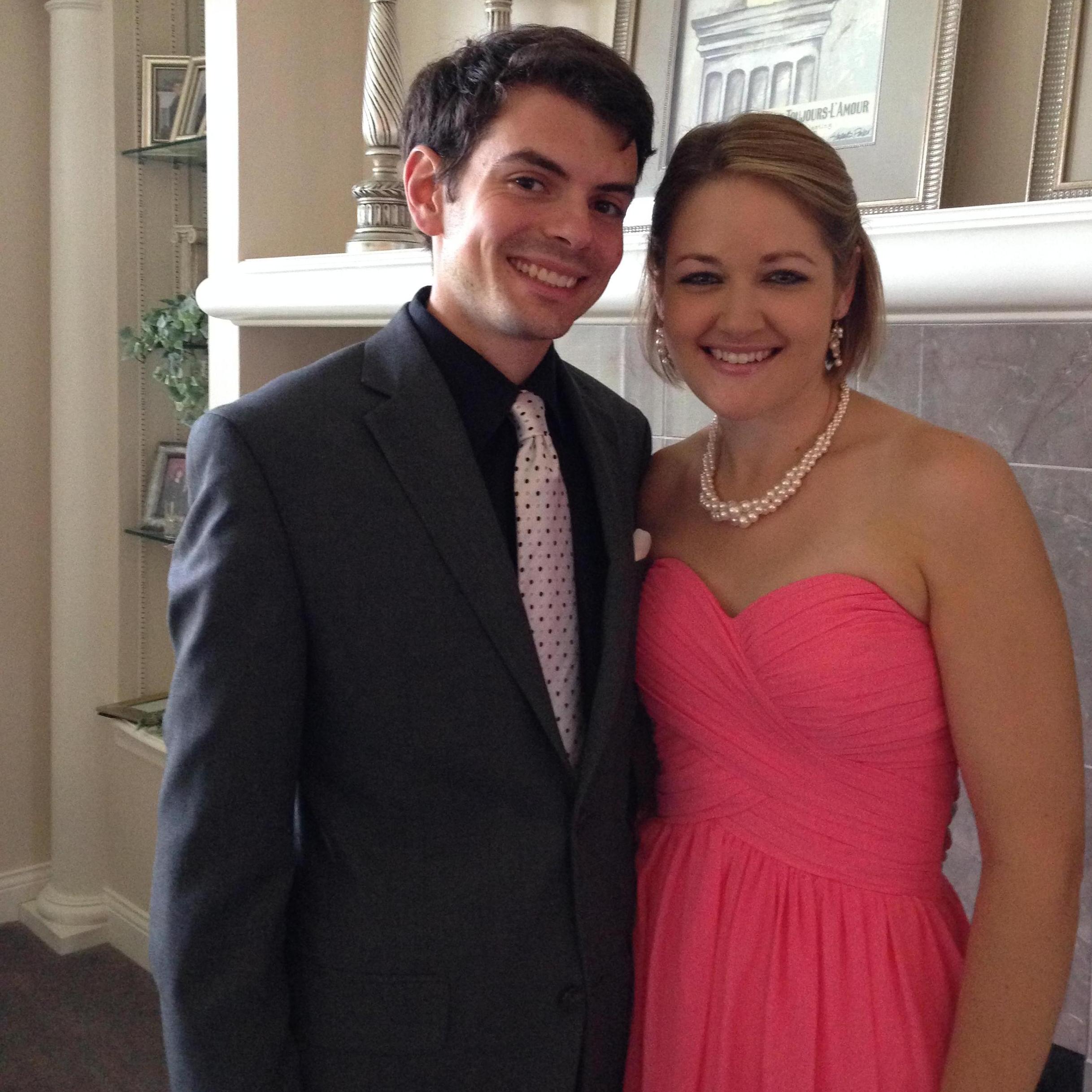 September 2014 - Dayton, Ohio - Attended our first wedding together