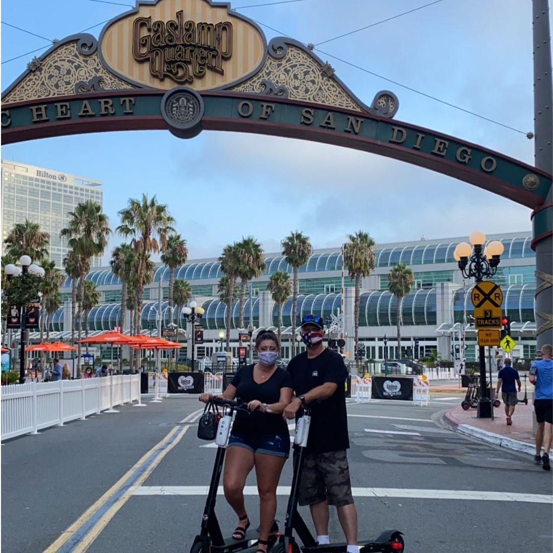 Gaslamp Quarter 2020 during Covid