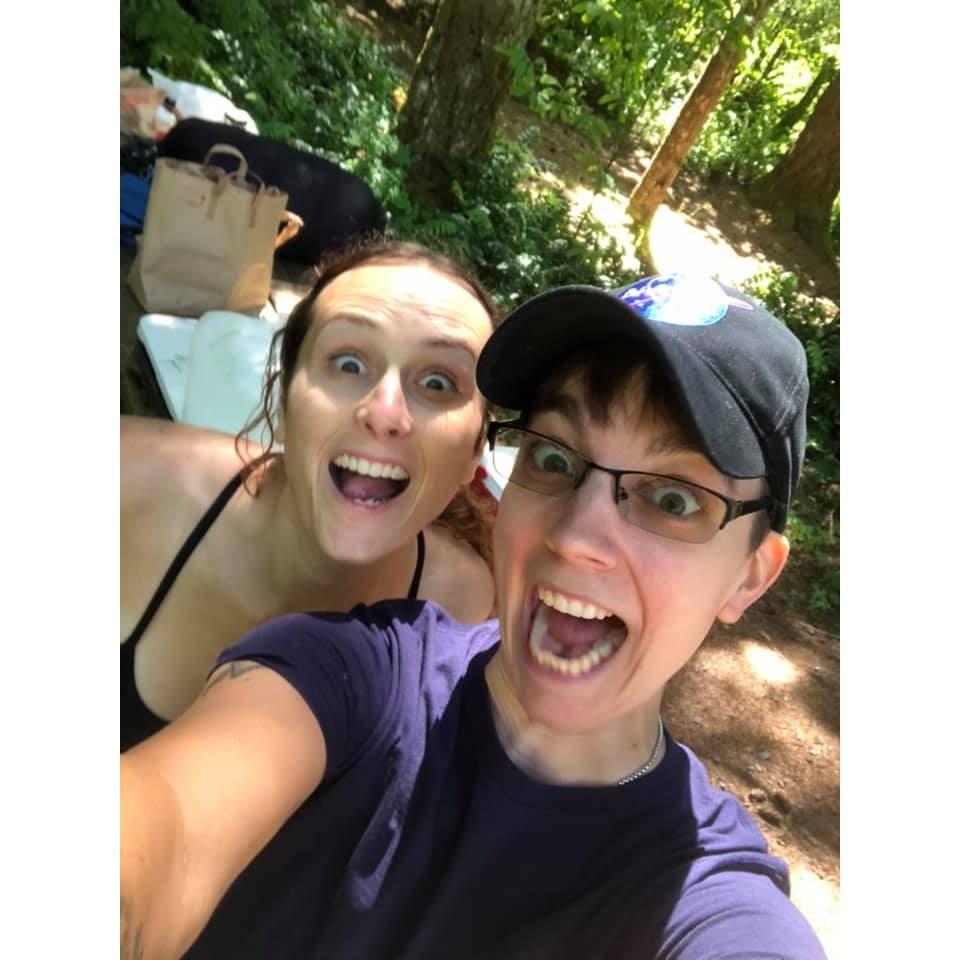 Fun Selfie! Our First Camping Trip Together!