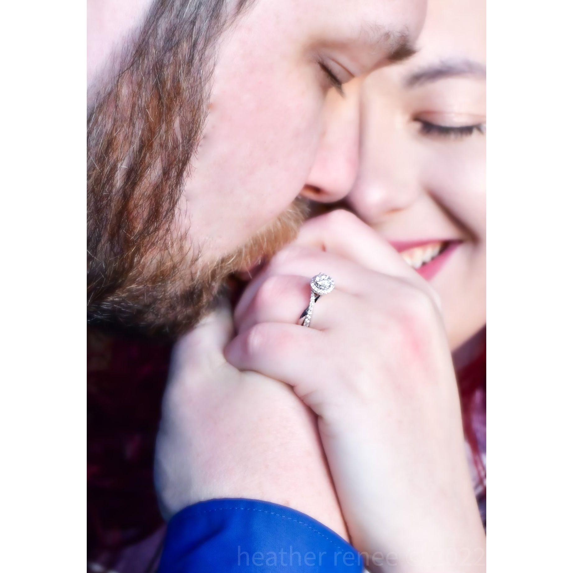Engagement photo.
