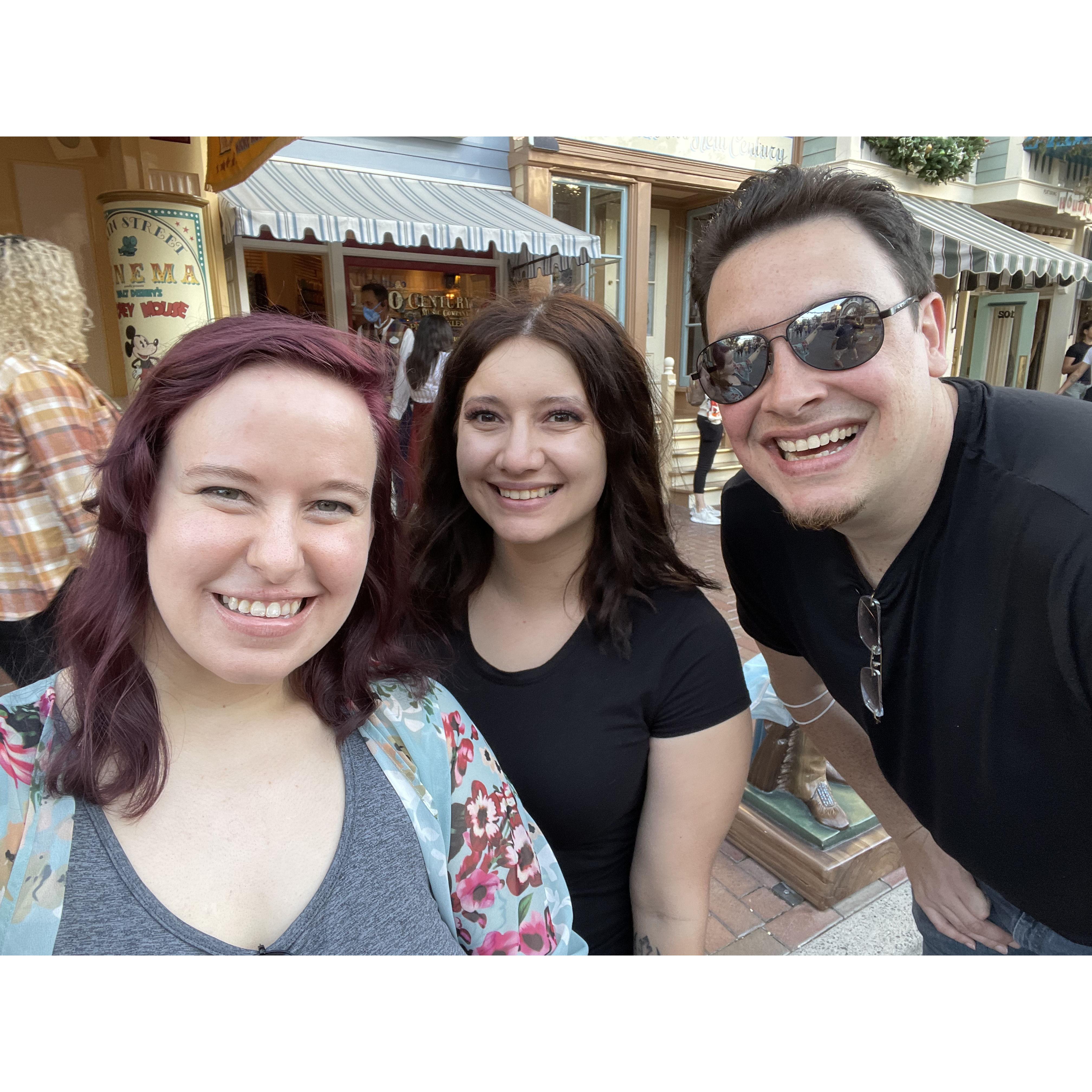 Disneyland adventures as a trio!