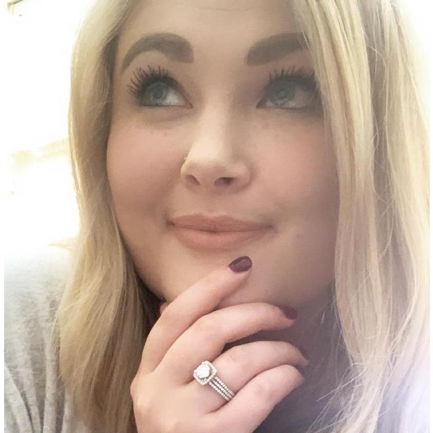 Just a normal day at work.... ENGAGED!!