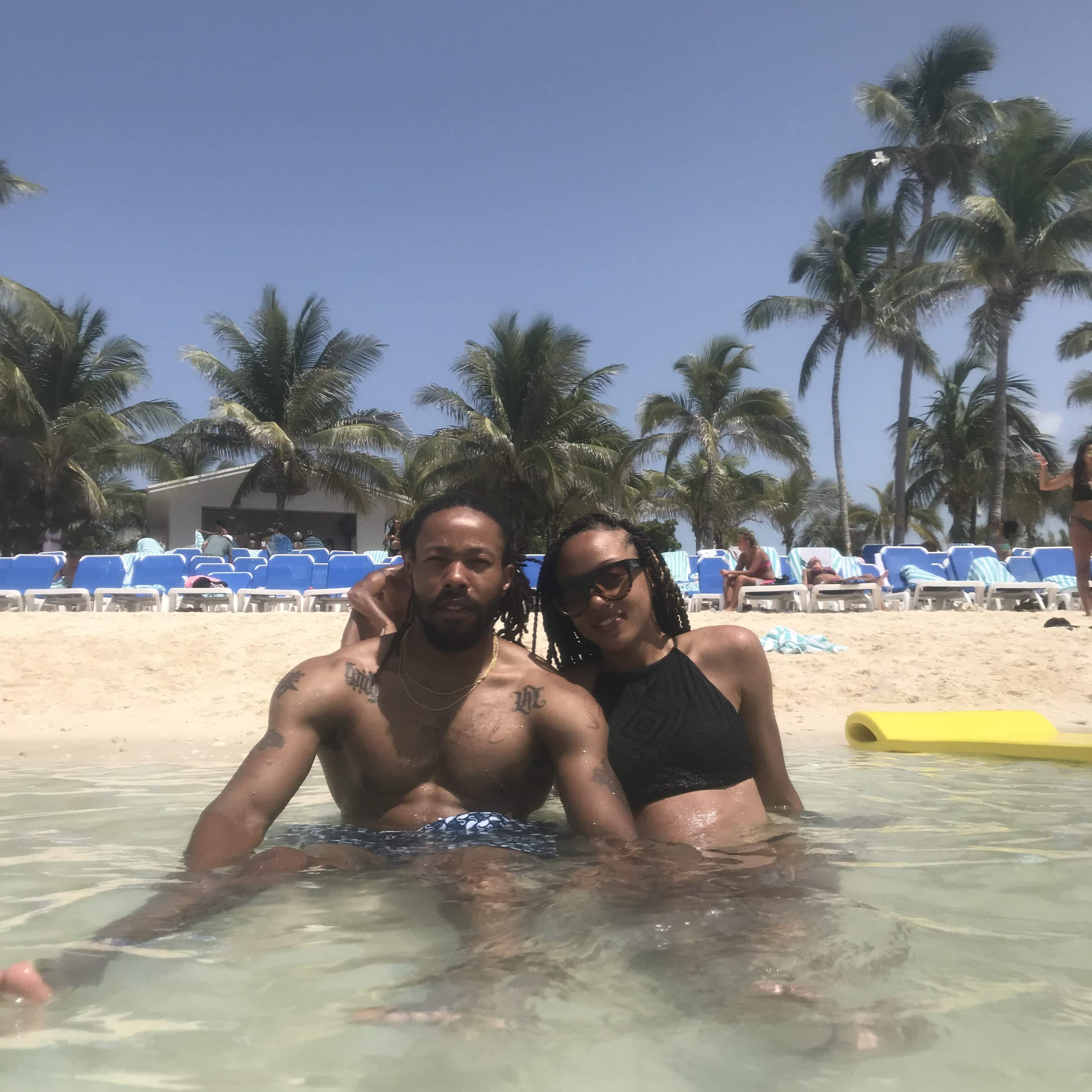 Pit stop at a private island before cruising back to Miami from Cuba!