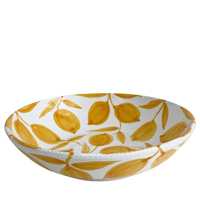 Limone ceramic salad bowl, Puglia, Italy - PRE-ORDER AVAILABLE