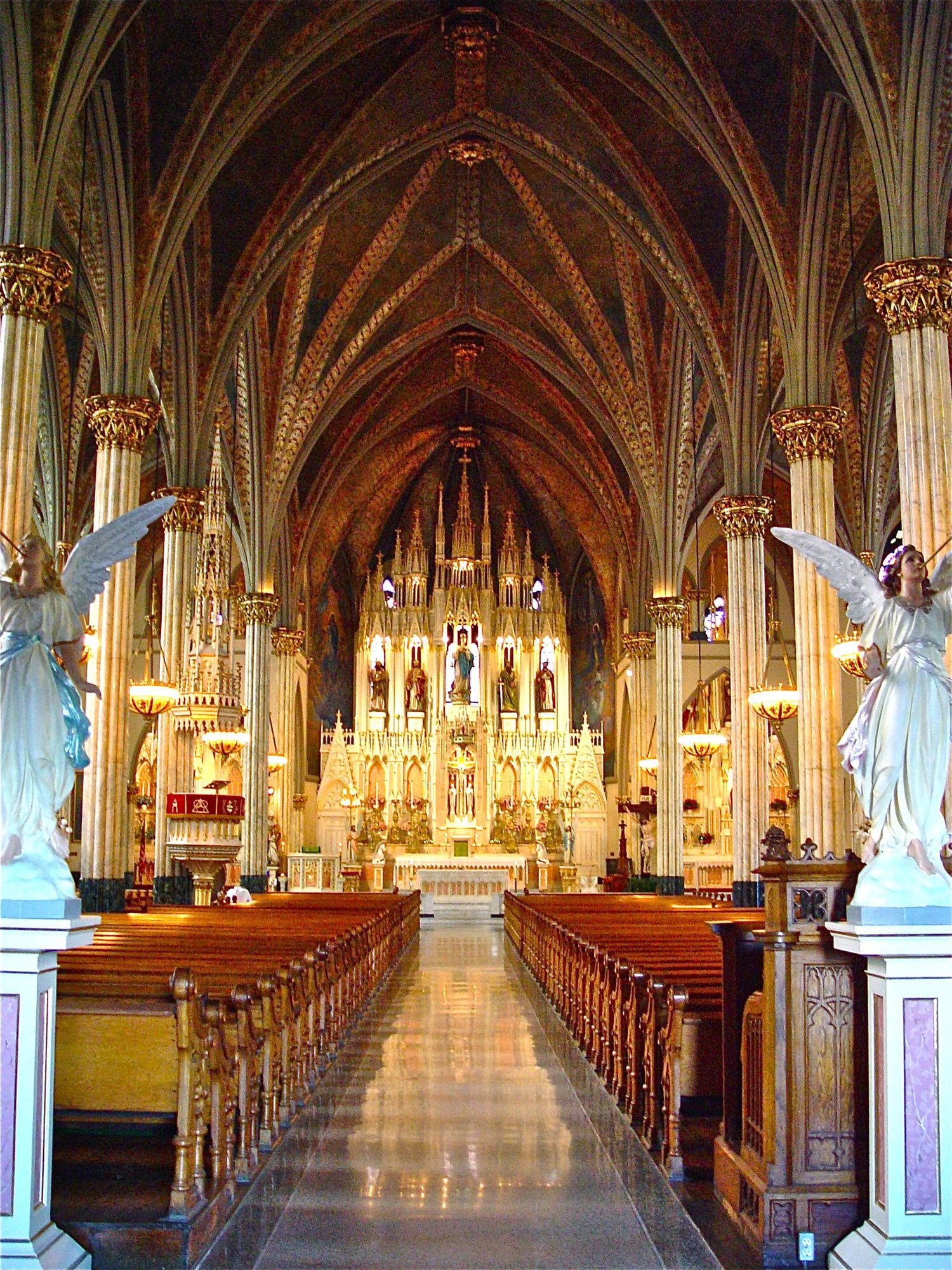 The aisle we will walk down!