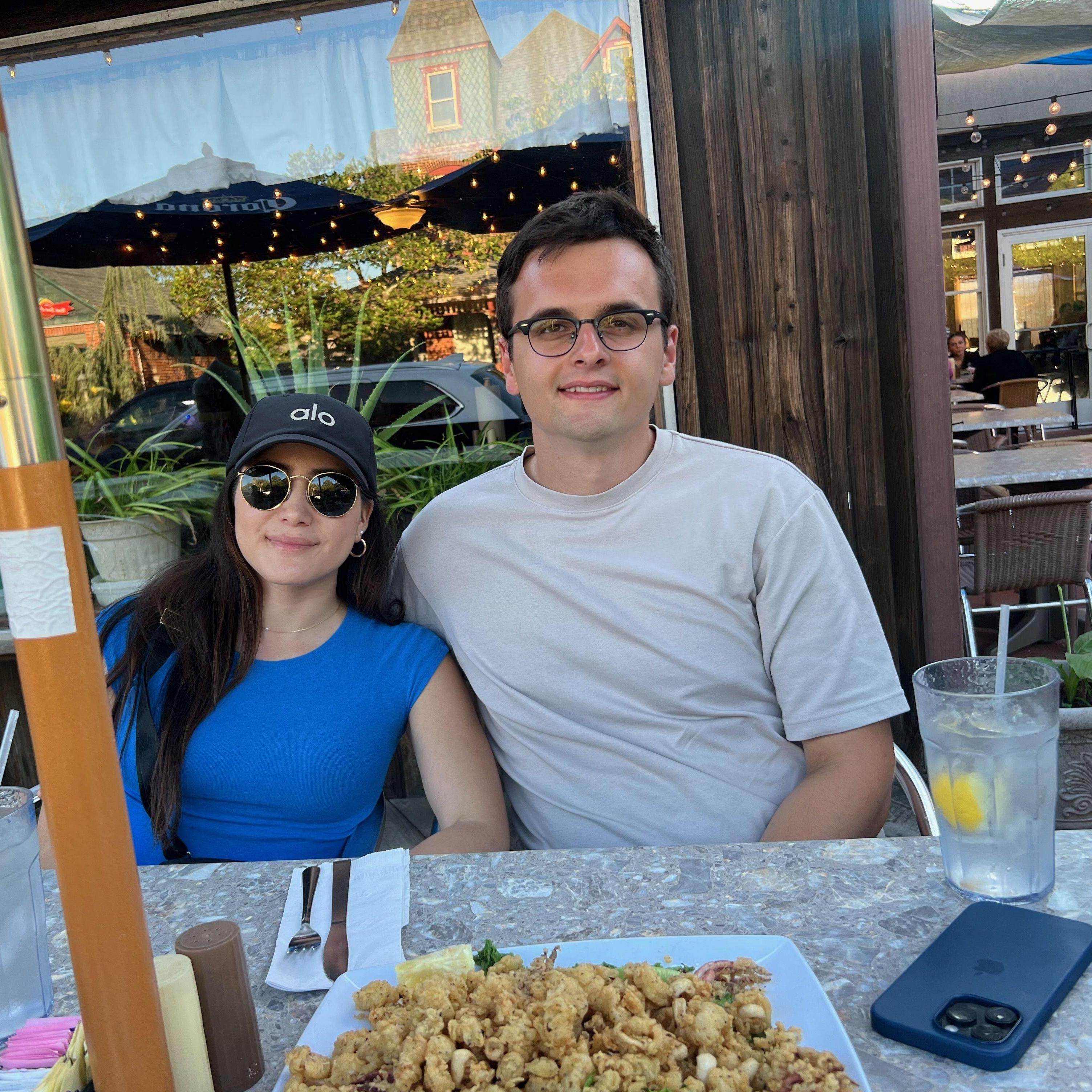 Stopped for a bite on road trip down to Raleigh, NC