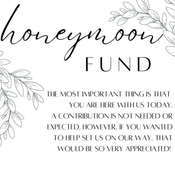 Honeymoon Fund
