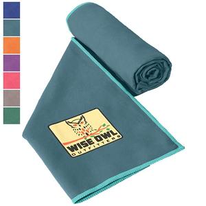Wise Owl Outfitters Camping Towel - Ultra Soft Compact Quick Dry Microfiber Best Fitness Beach Hiking Yoga Travel Sports Backpacking & The Gym Fast Drying & Free Bonus Washcloth Hand Towel