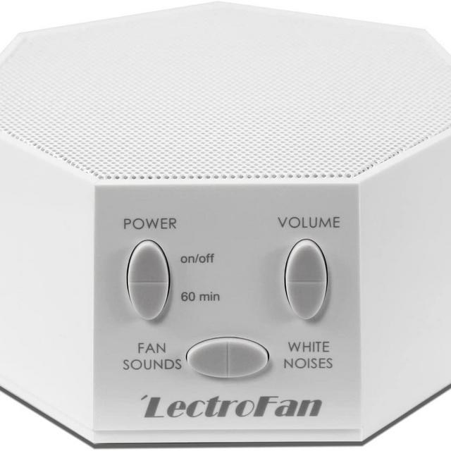 LectroFan High Fidelity White Noise Machine with 20 Unique Non-Looping Fan and White Noise Sounds and Sleep Timer