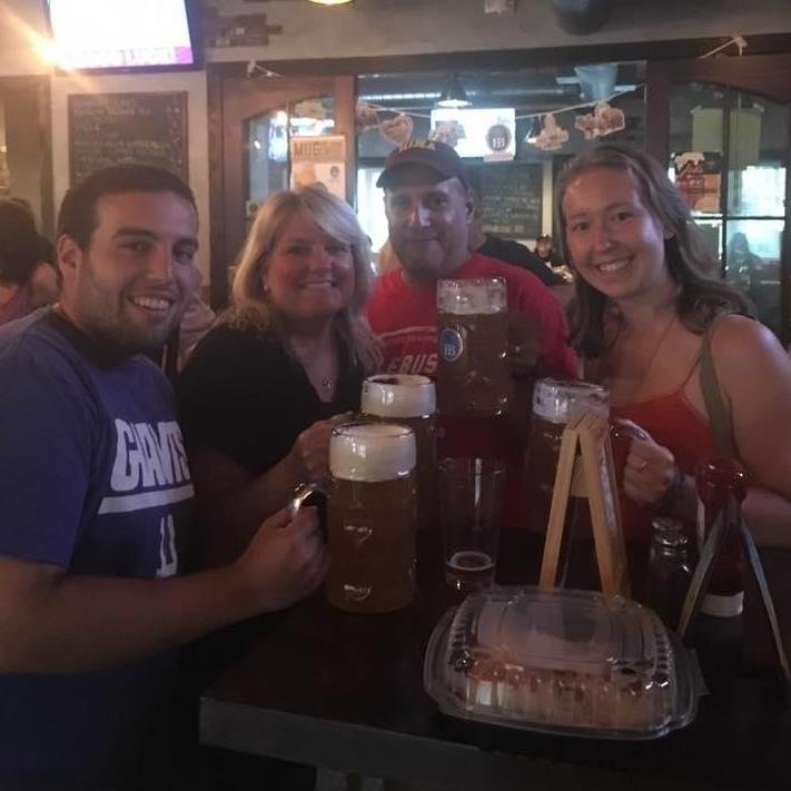 A beer challenge summer 2016 at a local restaurant.