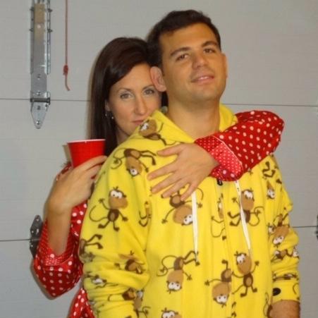 The first party we hosted together: a PJ Jammie Jam