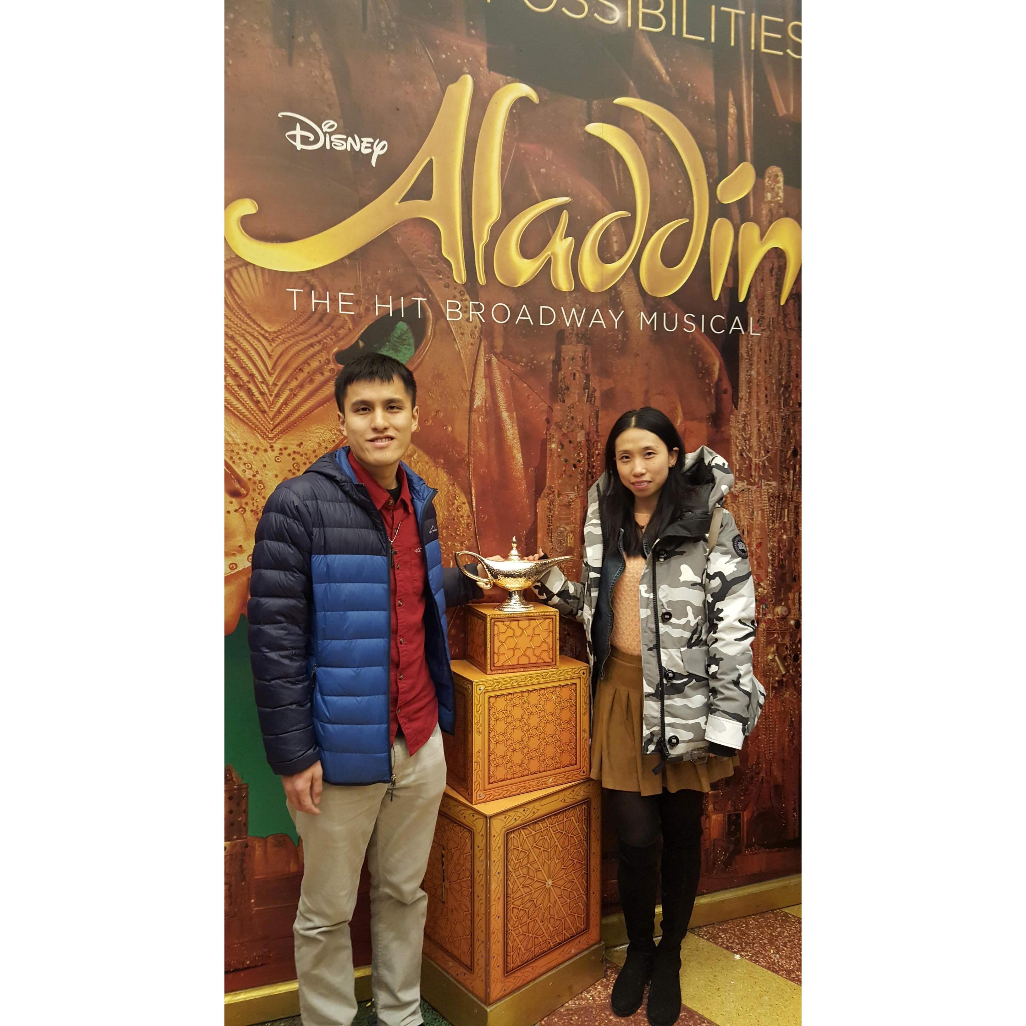 Aladdin Broadway Show