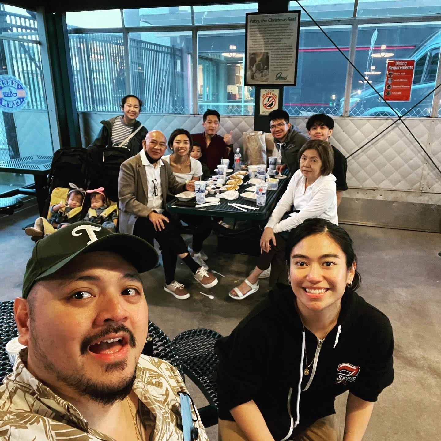 The San Juan's first time in Seattle! Had to feed the aggressive seagulls at Ivar's!