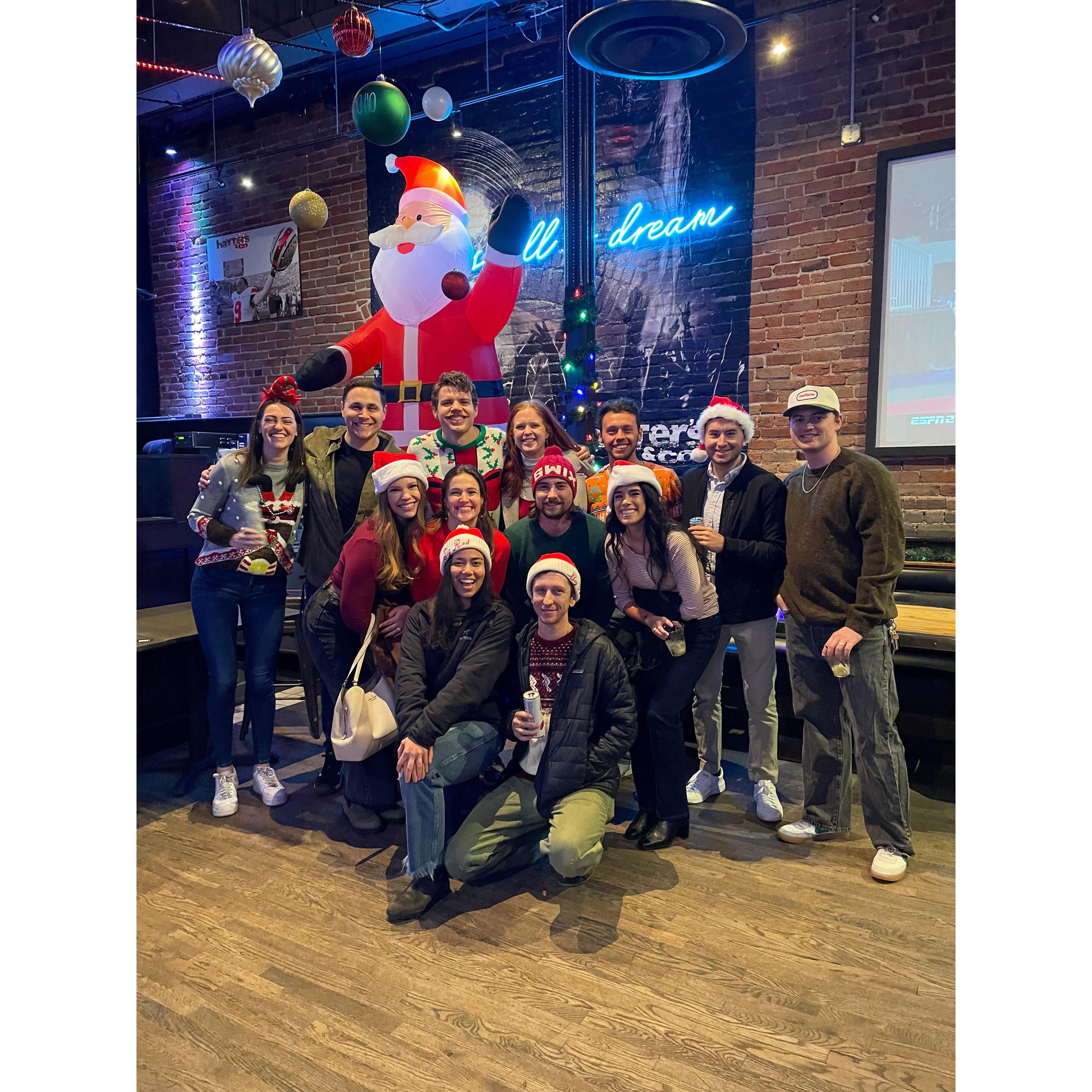 12/14/2024 | 2nd annual 12 pubs of Christmas! We had a blast running around LoDo and checking out new spots. A few of us did make it to all 12 pubs!