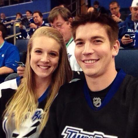 One of our first few dates was at a Lightning game, back in November 2013. Wow... time flies!