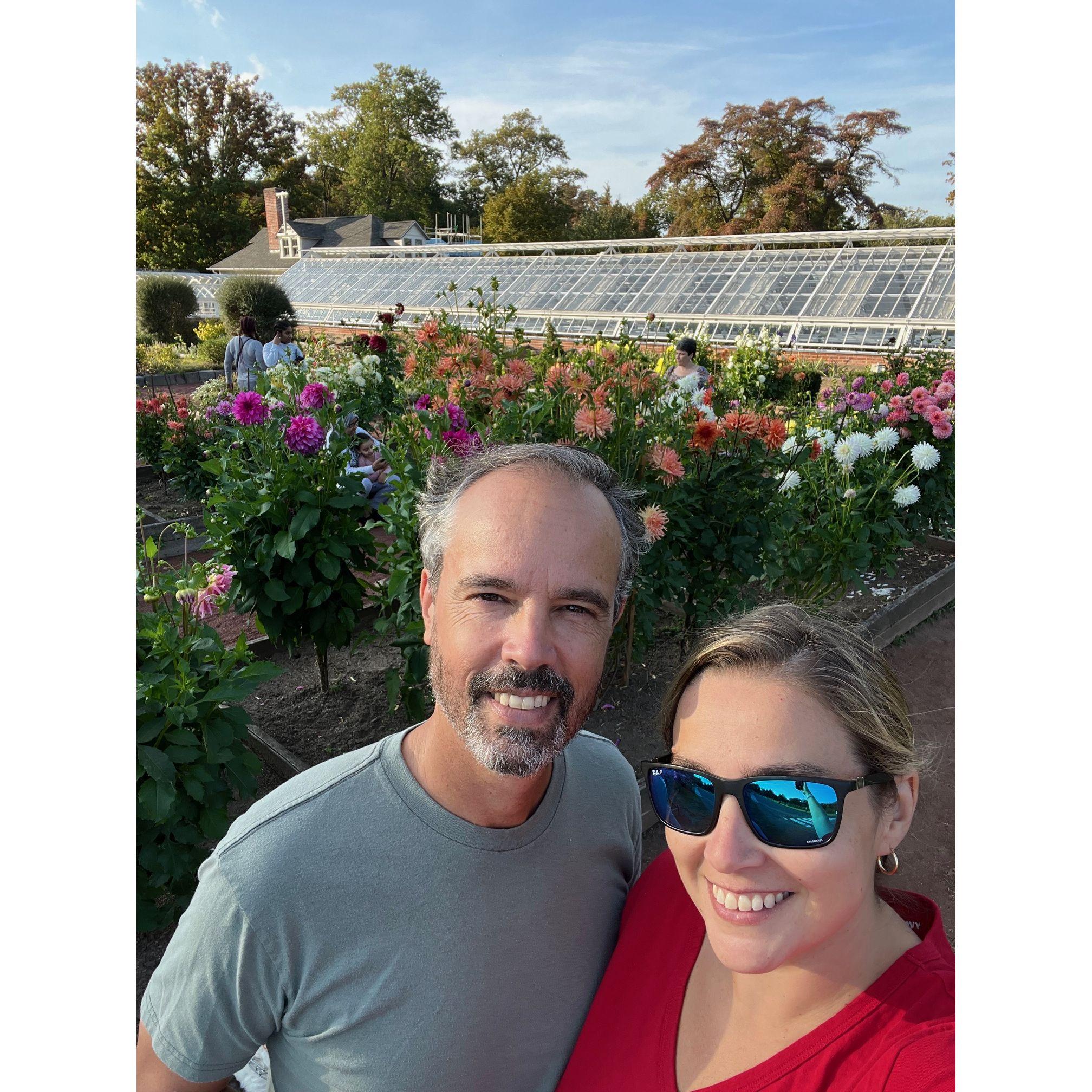 Elizabeth Park in West Hartford, CT