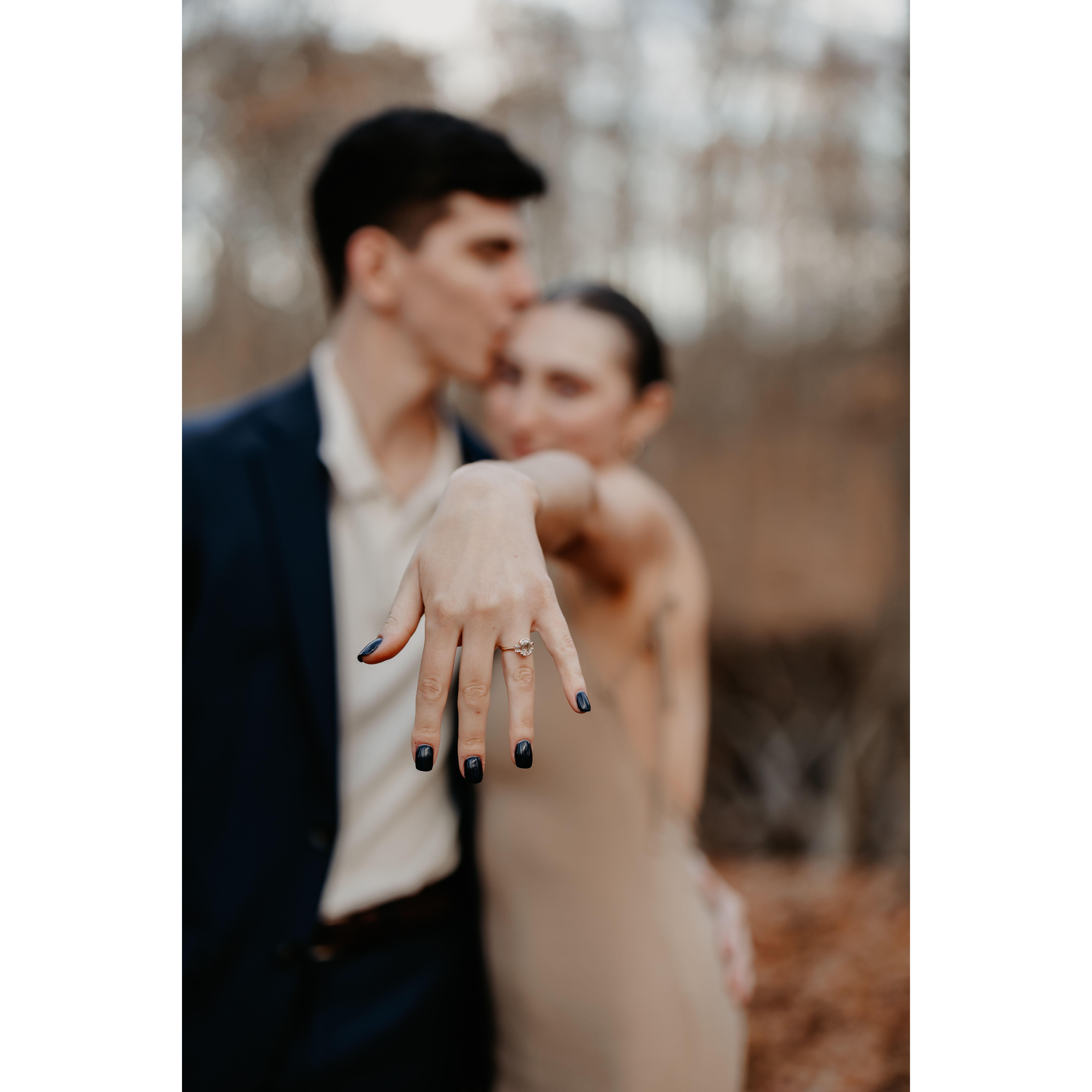 The ring of the Bride's literal dreams.